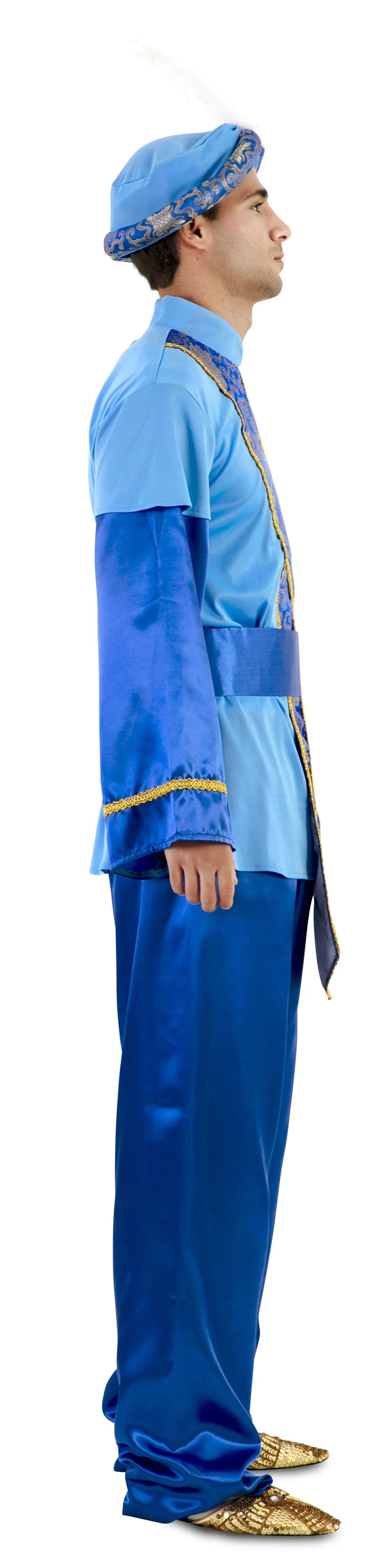 Disfraz de Paje Clásico Azul para Hombre Reyes Magos y Pajes EuroCarnavales